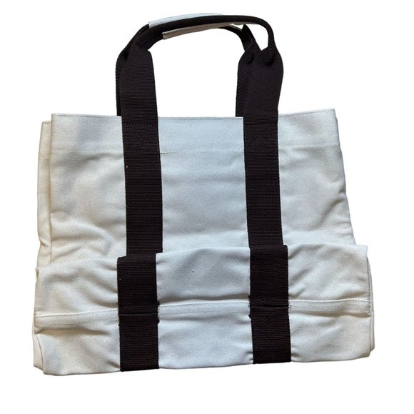 Le Bar Marche Handbags - Le Bar Marche x Rachel Zoe Curateur La Plage Canvas Beach Tote NWT